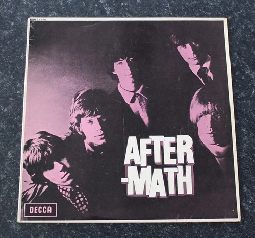 THE ROLLING STONES AFTERMATH 1ST UK PRESS VINYL LP UNBOXED MONO SHADOW SLEEVE