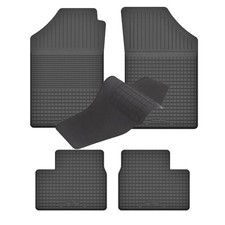 Universelle Fußmatten Gummimatten mit Tunnelmatte für Peugeot 206 1998 - 2010