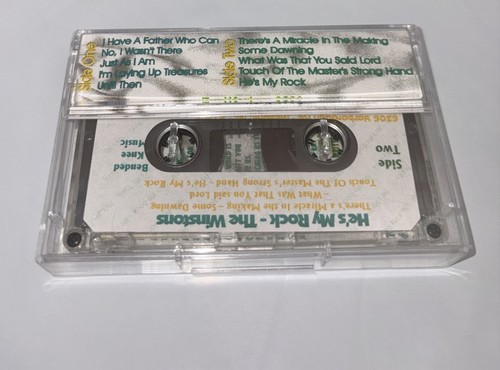 The Winstons Cassette Tape He's My Rock Gospel Music Christian North Carolina - Foto 3 di 4