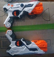 NERF Laser Ops Pro 2 Pack Alphapoint Lazer Tag Indoor Outdoor Hasbro New Sealed