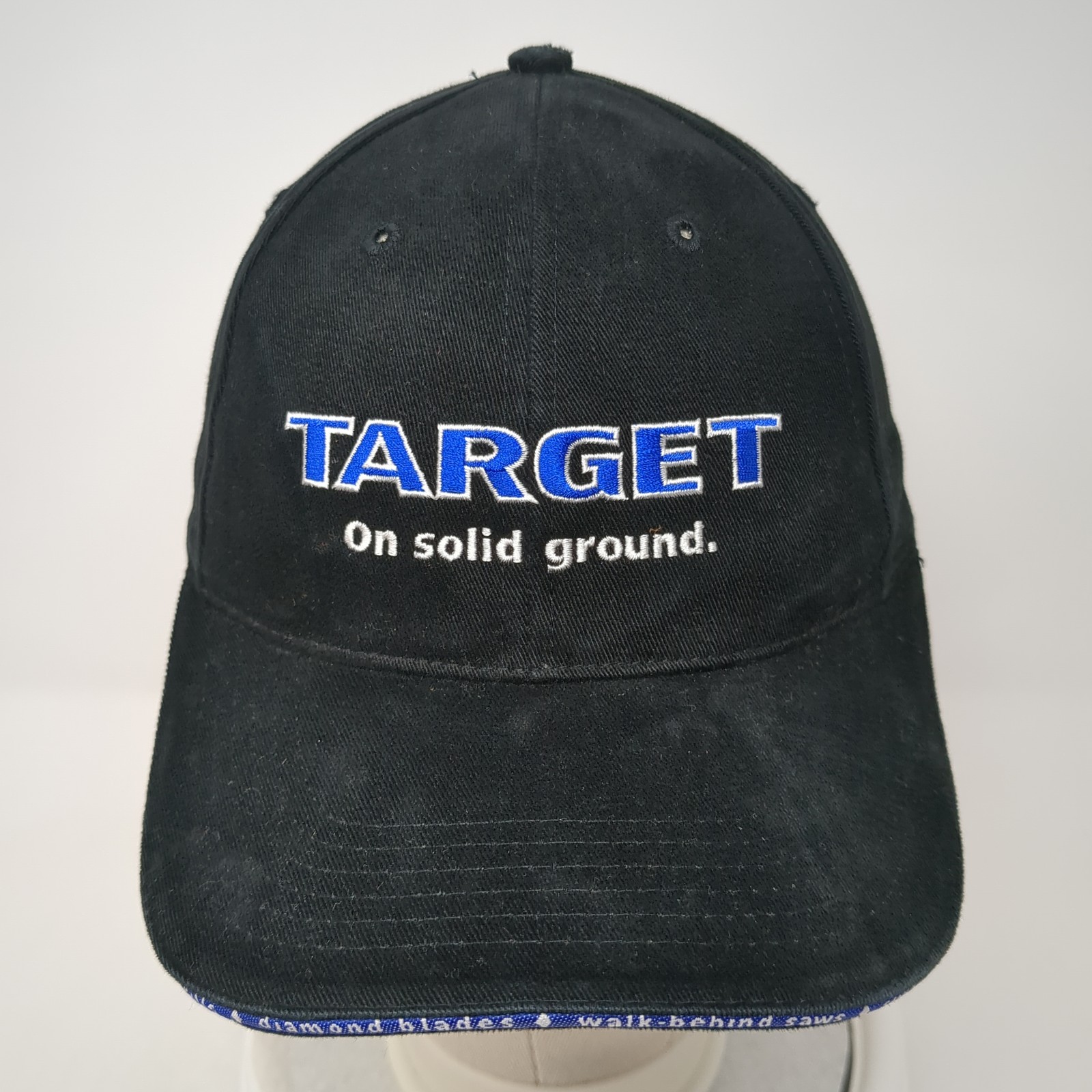 Target On Solid Ground Strapback Hat Black One Si… - image 2