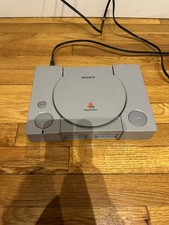 Sony PlayStation 1 PS1 Gray Video Game Console Only SCPH-1001 Tested Clean