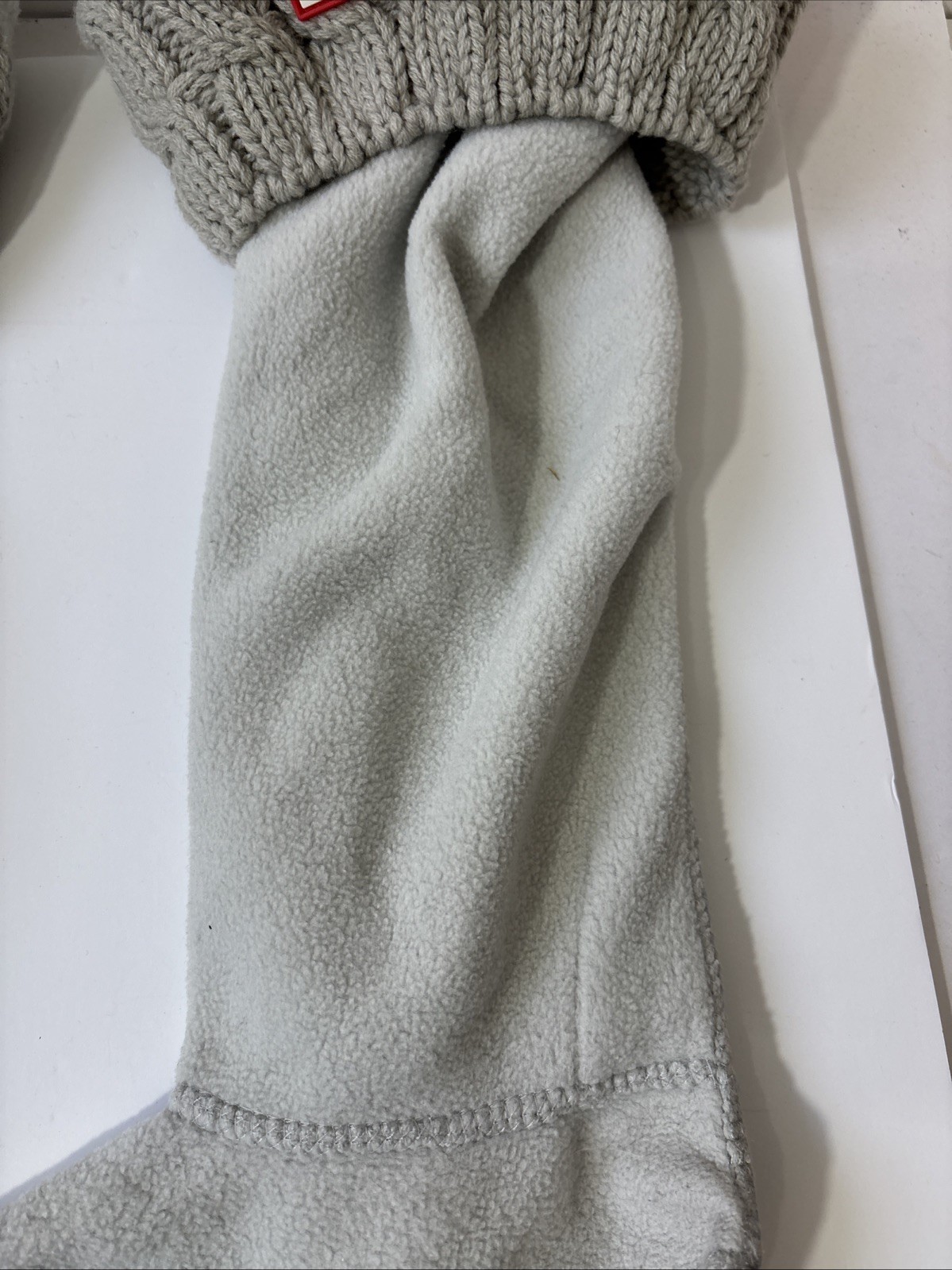 Hunter Logo Tall Boot Liners Inserts Gray Size La… - image 6