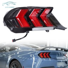 Tail Lights Brake Lamp LED Red Black Left Driver Side For 2024 Ford Mustang