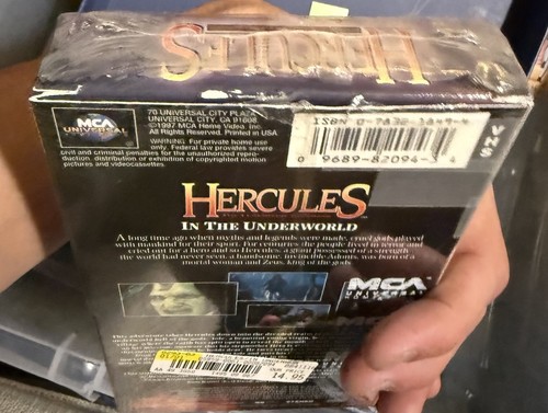Hercules The Legendary Journeys In The Underworld VHS 1994 Kevin Sorbo. - Picture 7 of 7
