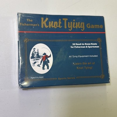 The Camper's Knot Tying Game 50 Need To Know Knots Equipment Included New
