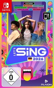 Nintendo Switch 1 / 2 Lets Sing 2026 Let's Sing NEU
