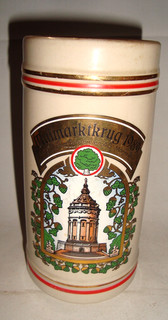 0 5 l Bierkrug der Brauerei Eichbaum Mannheim 1989 c