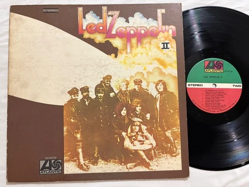 Led Zeppelin II LP [1969 US Press, 2nd Press, Monarch] ATLANTIC 1
