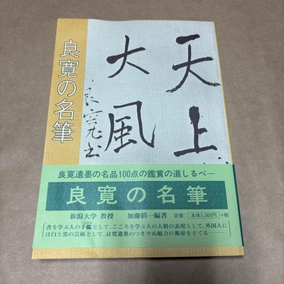 Ryokan Calligraphy Art Book Antique Asian Brushworks Guide with Dust Jacket