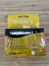 Sony Hi8 60 min Digital8 120 min Hi8 HMP Camcorder Cassette Tape New P6120HMPR