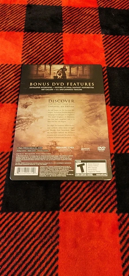 Final Fantasy XII Collectors Edition Playstation 2 muito limpo - Imagem 2 de 3