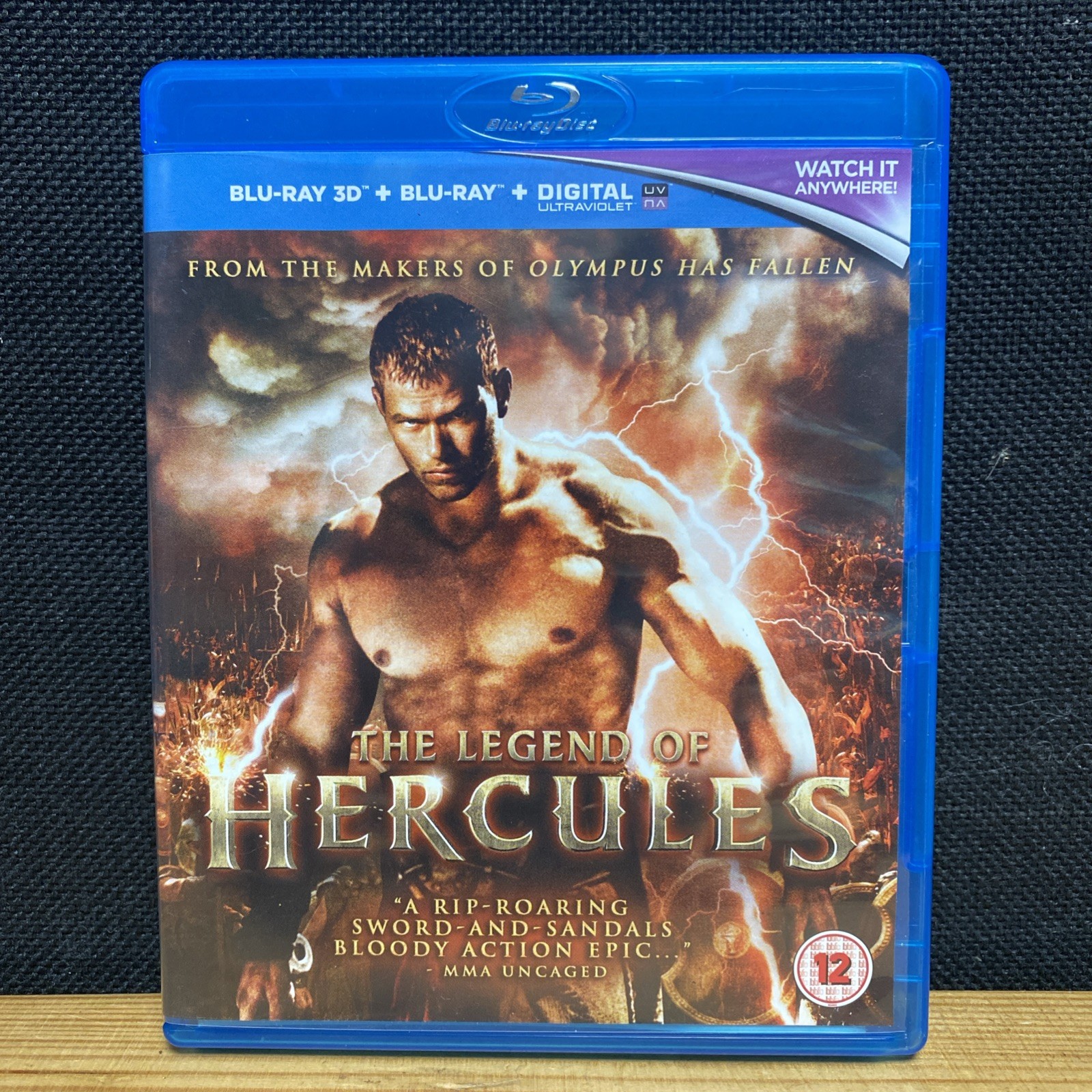 The Legend Of Hercules (Blu-ray 3D, 2014)