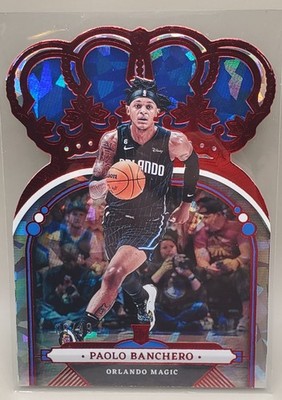 Paolo Banchero /49 RC 👑2022-23 Panini Crown Royale Crystal Red 🔴09/49 Rookie