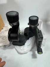 Neewer TH-16 3 Way Geared Tripod Head with 360° Panoramic Arca QR Plate