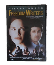 Freedom Writers DVD, 2007, Fullscreen Hilary Swank Patrick Dempsey