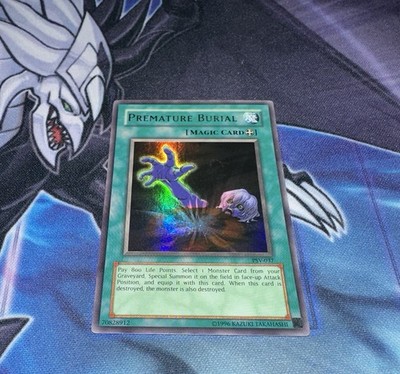 Premature Burial HP Ultra Rare Unlimited OG Print PSV-037 Yugioh!