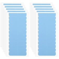 120PCS Hair Extension Tape Double-Sided Blue Adhesive Wig Tools