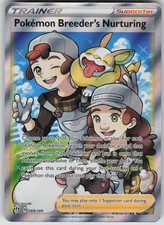Pokemon TCG Pokemon Breeder's Nurturing (Full Art) Darkness Ablaze 188/189