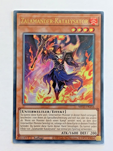 Yu-Gi-Oh! - Zalamander-Katalysator - MP23 - Ultra Rare - Holo - NM