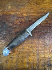 Vintage Kinfolk 330-4 Trout/Bird USA Made Hunting Knife. No Sheath.