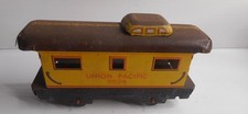 Vintage MARX Tin Litho O Gauge UNION PACIFIC Railroad 3824 CABOOSE Train Car