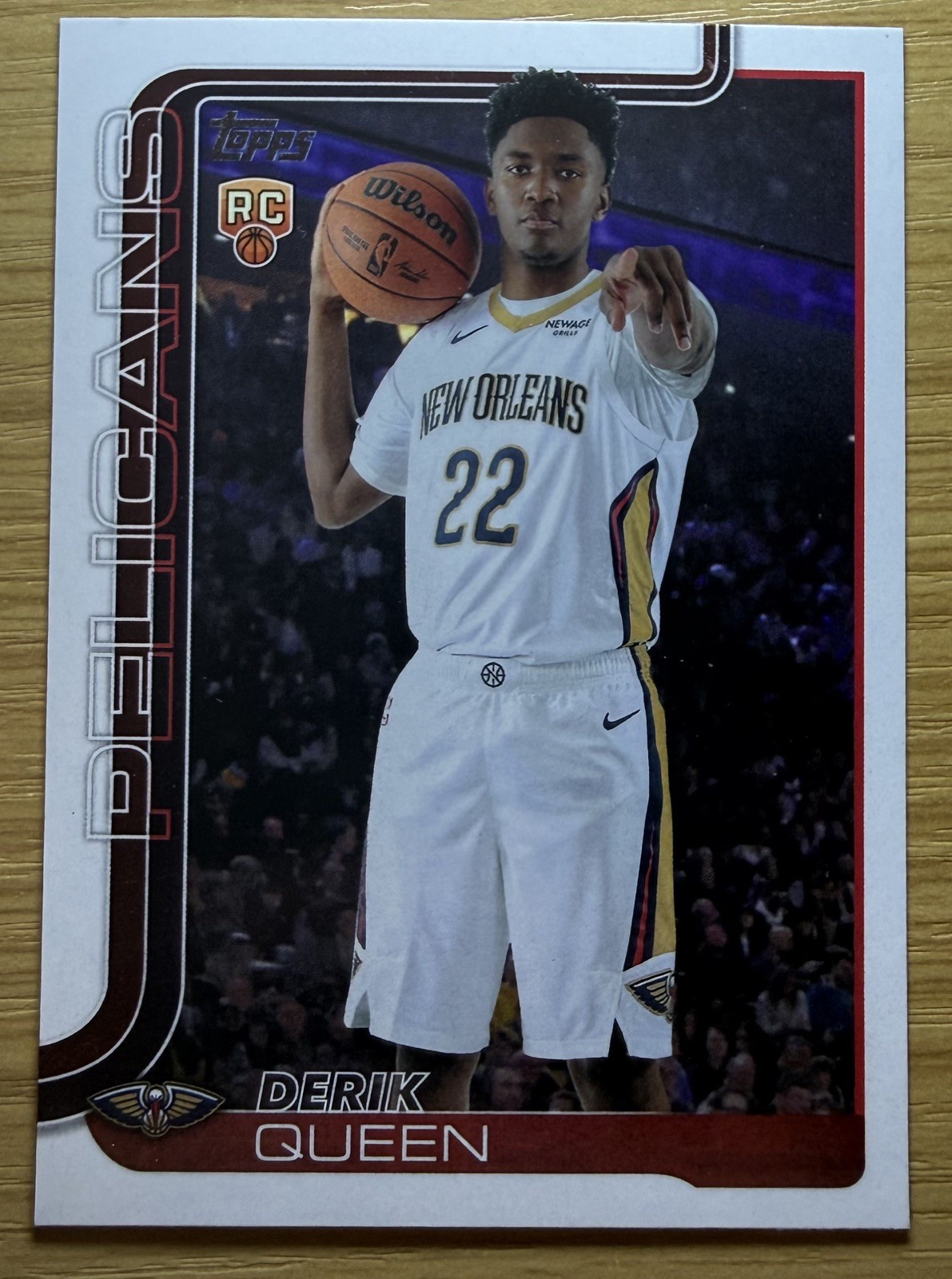 2025-26 Topps Flagship #213 Derik Queen Base RC