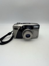 OLYMPUS SUPERZOOM 115 AF Camera 35mm 38-115 W/Case New Battery TESTED/WORKS