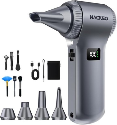 Compressed Air Duster-230000RPM Super Power Electric Air Duster, 100-Level Adjus