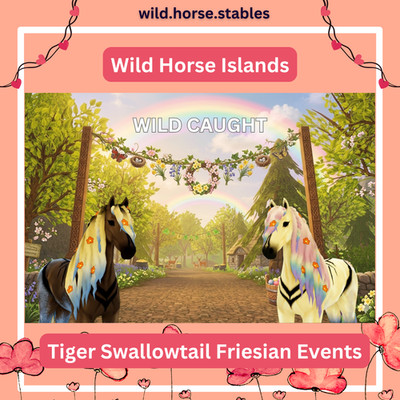   Wild Horse Islands - Tiger Swallowtail Friesian Events  