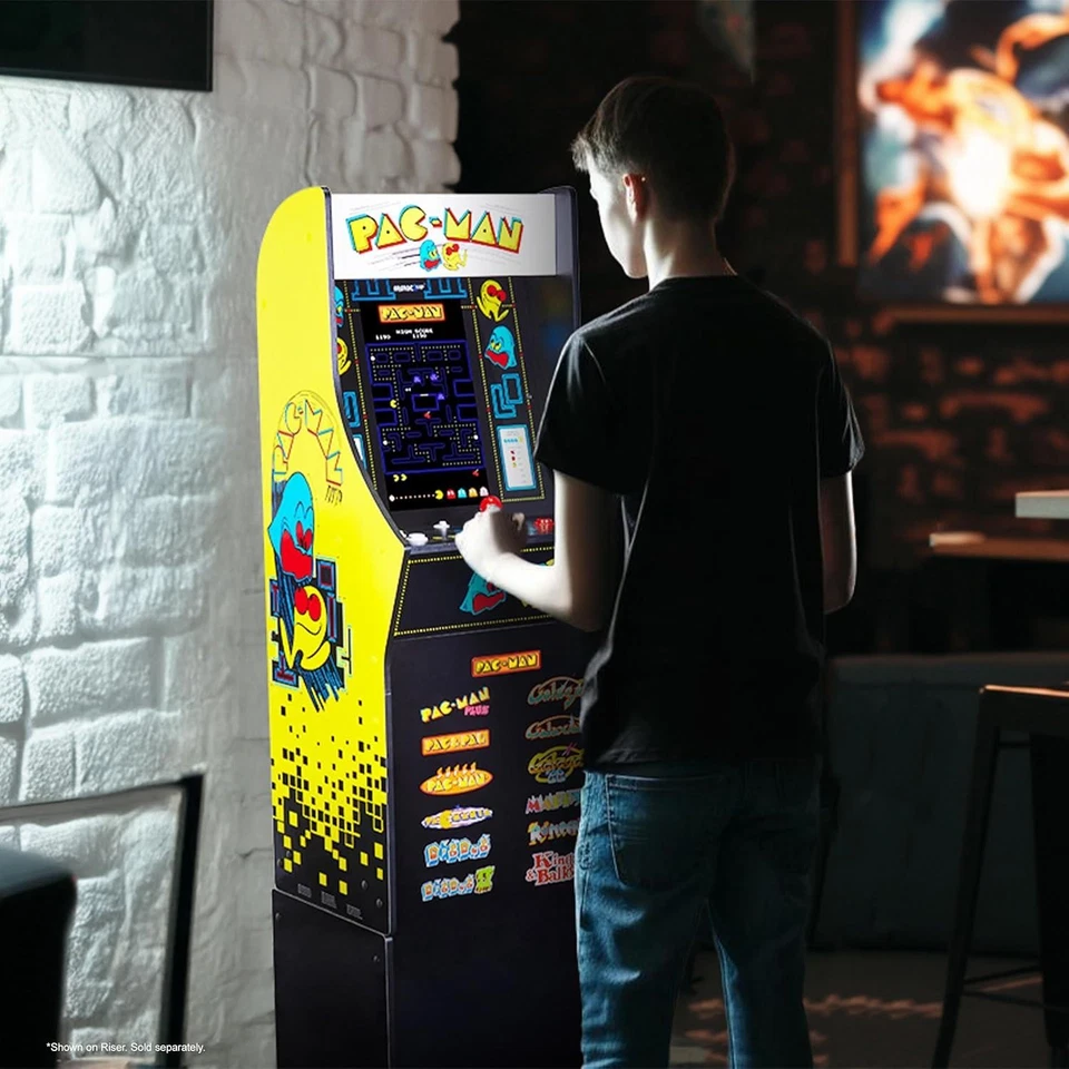 PAC-MAN Classic SE Arcade Game Machine 1.22 m Cabinet Arcade1Up 13 Classic Games - Image 3 of 4