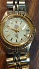 Vtg Timex Watch Indiglo 24mm Philippines Gold Tone Date  New Battery