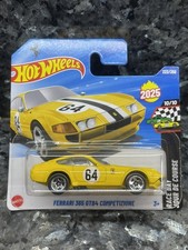 Hot Wheels Ferrari 365 GTB4 Competizione Yellow 222/250 Race Day Series