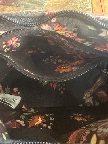 Vera Bradley Molly in Chocolat Floral Bag Handtasche Vintage 1990er - Bild 8 von 15