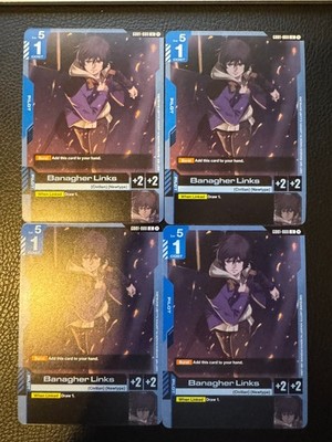 Banagher Links Gundam TCG - GD01-088 - UC  NM Playset (4x)