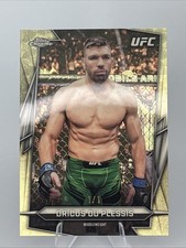 Marketplace image: 2026 Topps Chrome UFC Dricus Du Plessis #10 SuperFractor 1/1 One of One DDP