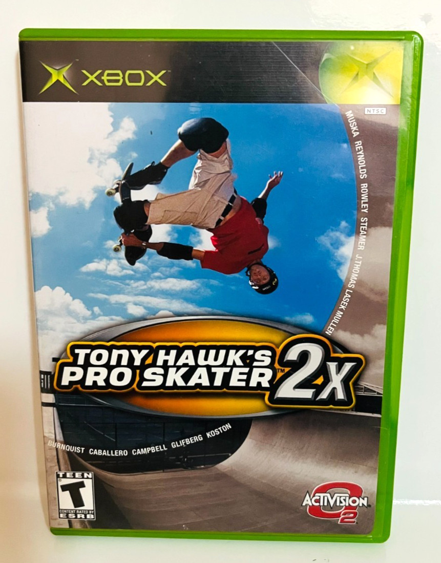 Tony Hawk's Pro Skater 2x Original Microsoft Xbox con Manual
