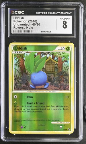 Oddish graded CGC 8 for sale on eBay
