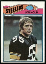 1977 Topps Jon Kolb Rookie Card #341 ~ NM-MT ~. rookie card picture
