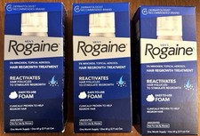 MEN  S ROGAINE 5 EXTRA STRENGTH 1-MONTH AEROSOL 2.11oz Can LOT OF 3 