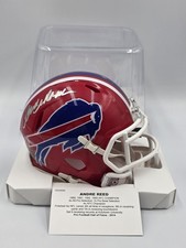 Andre Reed Autographed/Signed Mini Helmet TRISTAR Buffalo Bills 