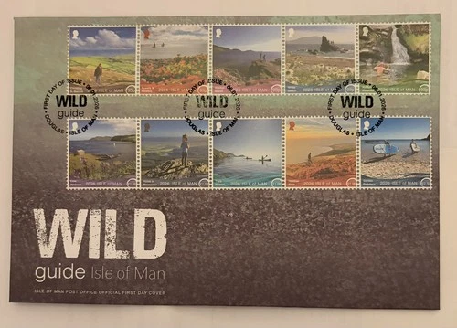 🇮🇲 Isle of Man Wild Guide 2026 FDC First Day Cover - Nature Landscape Sea