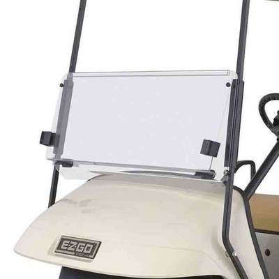 OEM E-Z-GO Split Windshield Kit 611100 For Shuttle 2 4 6 Models Golf Carts