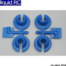 RPM R/C Products 73155 Spring Cups Lower Blu Tra Nitro Slash/Rally 4x4(4