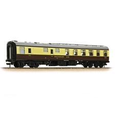 Bachmann Branchline 39-102C BR Mk1 RU Restaurant Unclassified BR (WR) Choc&Cream