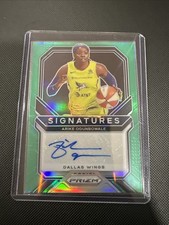 2021 Panini Prizm WNBA - Signatures Arike Ogunbowale #SG-AOG Green Prizm (AU)