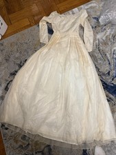 1950 Vintage Estate Sale Wedding Dress
