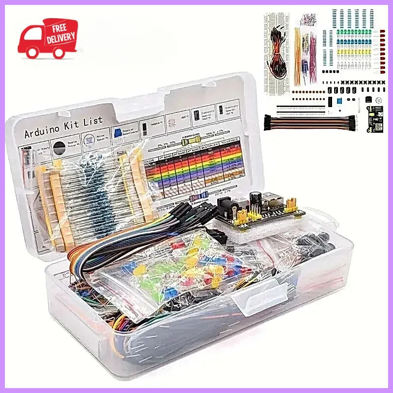 830Pcs DIY Project Starter Kit for Arduino UNO R3 Electronic Components