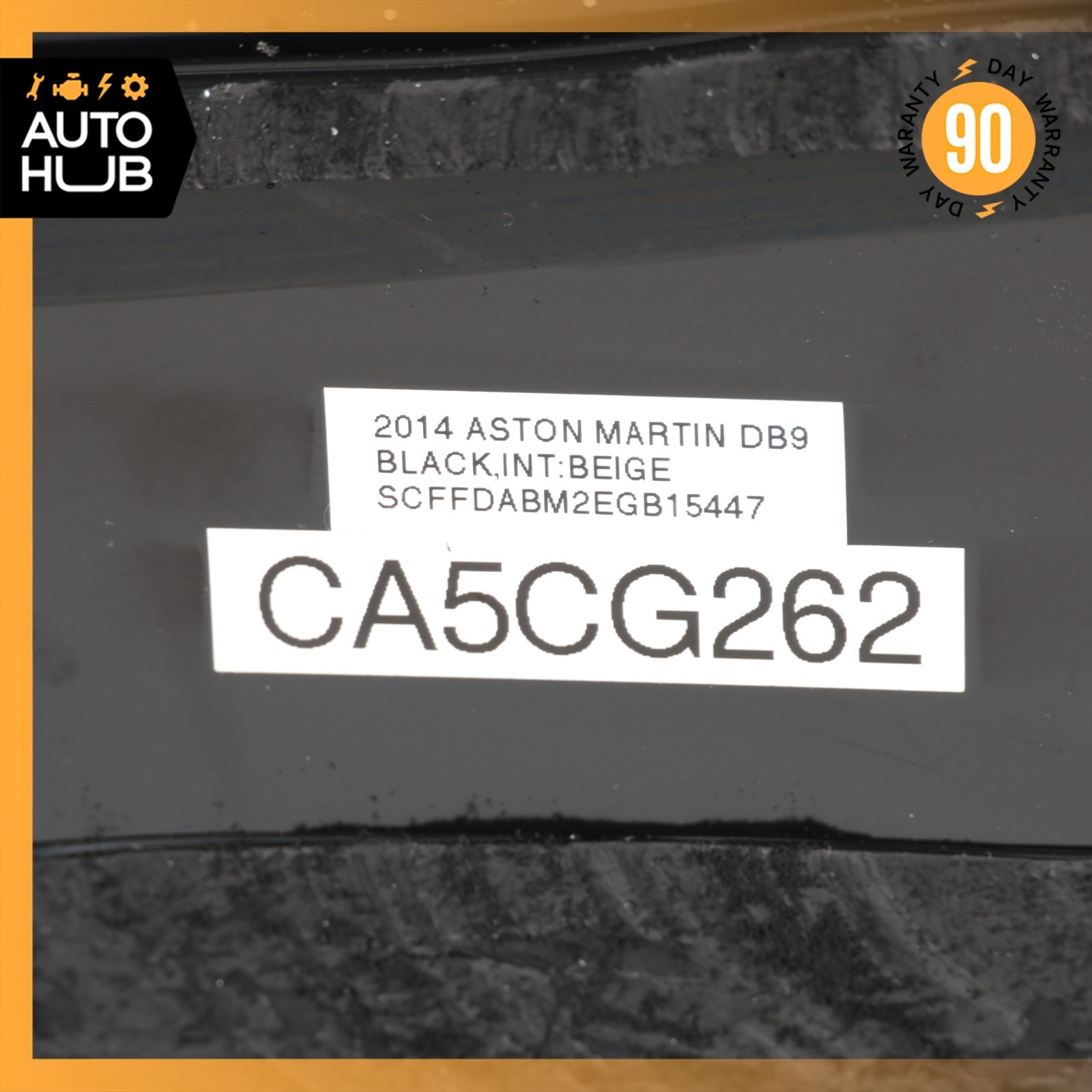 13-14 Aston Martin DB9 Front Windshield Wind Shield Glass OEM 22k