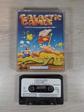 Galactic Games ZX Spectrum 48K 128K Video Game Cassette Tested & Working